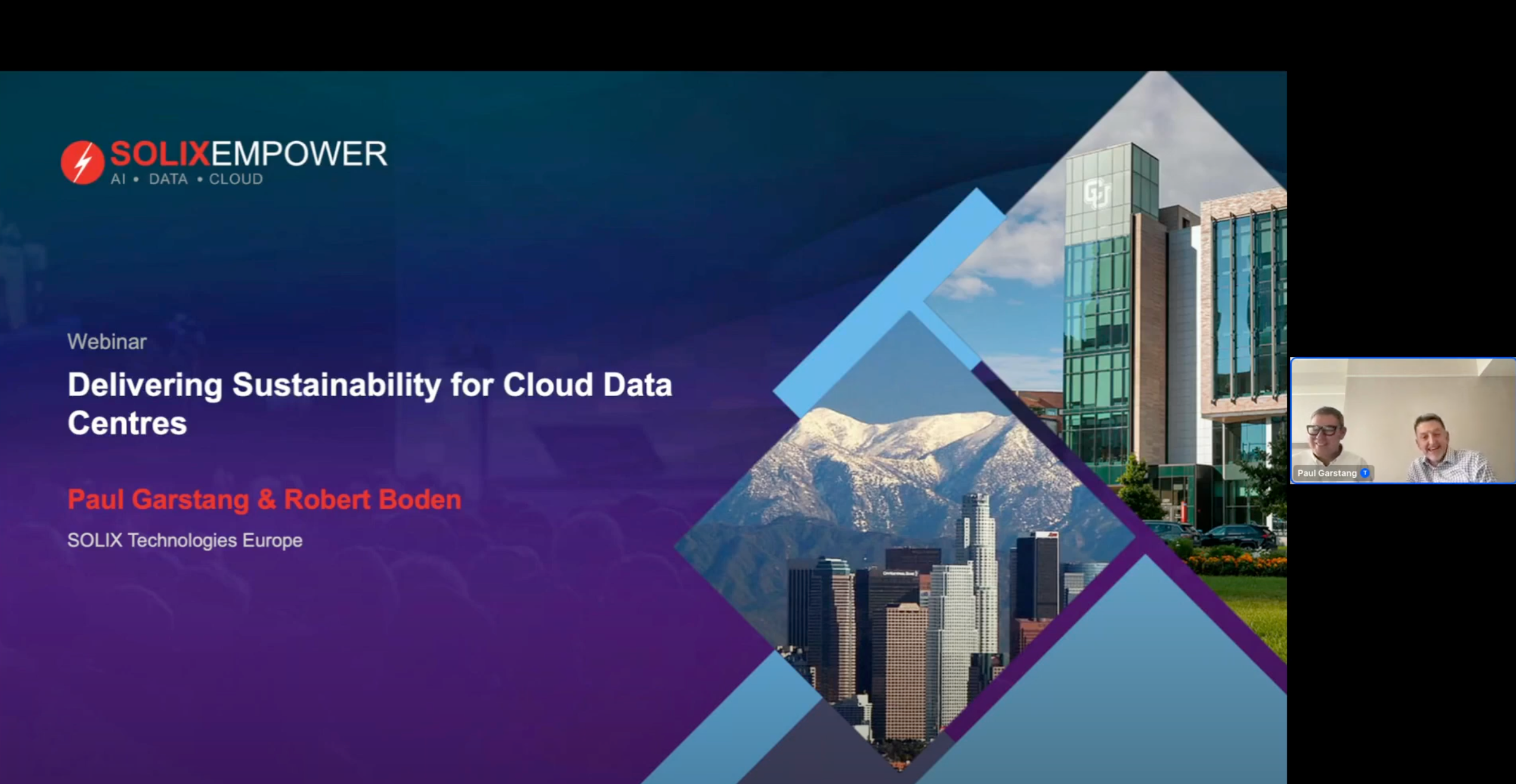 Delivering Sustainability for Cloud Data Centers